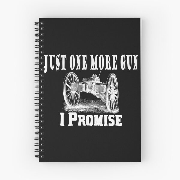 Item preview, Just One More Gun I Promise White designed and sold by DarkHumorstore.