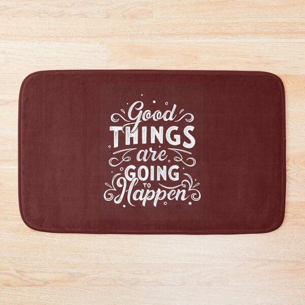 Item preview, Calligraphic Motivational Quote Good Things Are Going To Happen designed and sold by artPS.