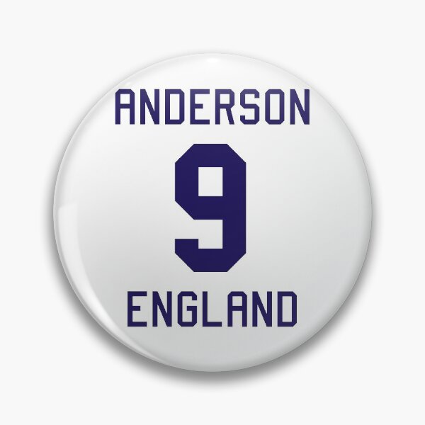 Item preview, James Anderson | 9 | English Cricket Jersey designed and sold by CHAMPION WARRIOR.