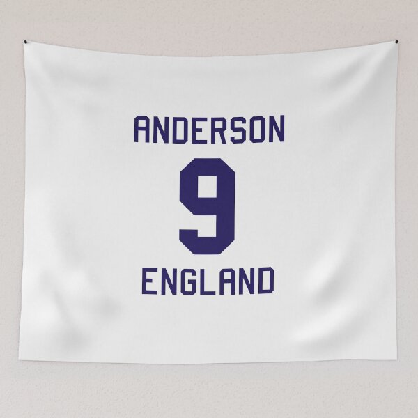 Item preview, James Anderson | 9 | English Cricket Jersey designed and sold by CHAMPION WARRIOR.