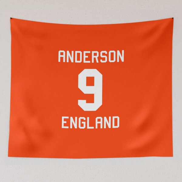 Item preview, James Anderson | 9 | English Cricket Jersey designed and sold by CHAMPION WARRIOR.