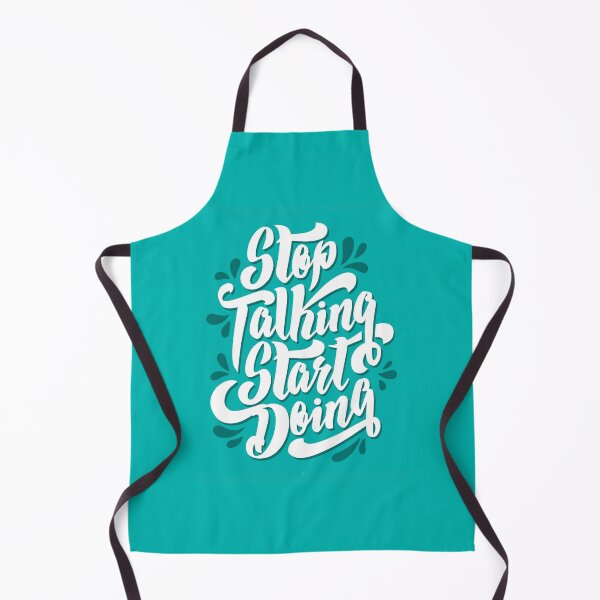 Item preview, Calligraphic Lettering Quote Stop Talking Start Doing designed and sold by artPS.