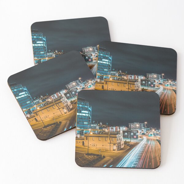 Item preview, light trails at night in st. johns, newfoundland, canada designed and sold by erikallen920.