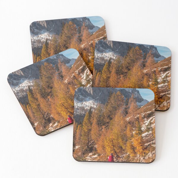 Item preview, Trekking day in a snowy autumn in the Dolomiti Friulane, Friuli-Venezia Giulia designed and sold by zakaz86.