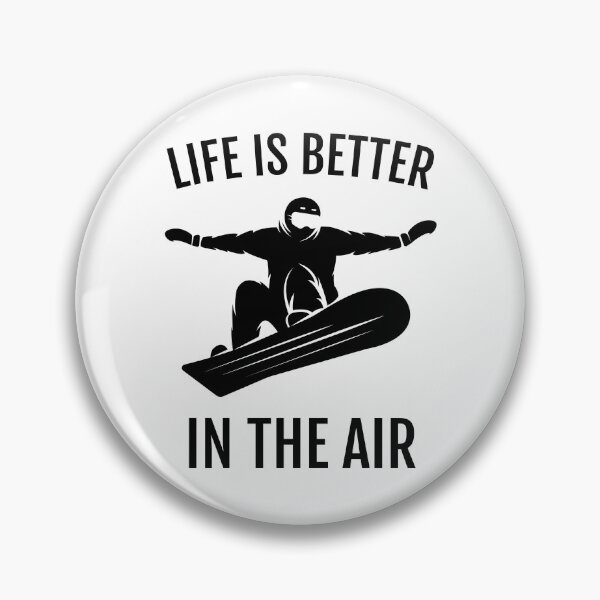 Item preview, Snowboarder GIft; Snowboard; Life is Better in the Air designed and sold by EstelleStar.