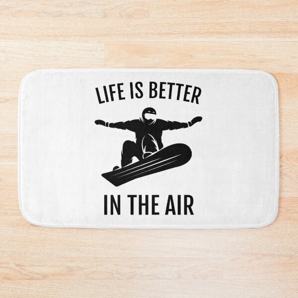 Item preview, Snowboarder GIft; Snowboard; Life is Better in the Air designed and sold by EstelleStar.