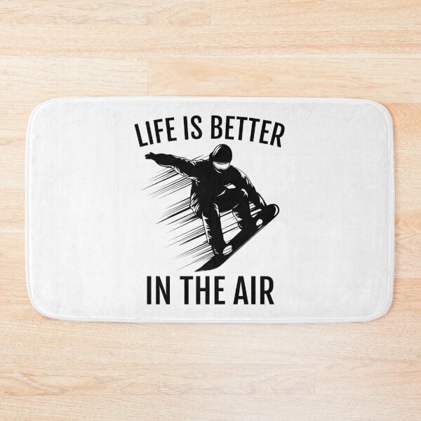 Item preview, Snowboarding Graphic; Life is Better in the Air designed and sold by EstelleStar.