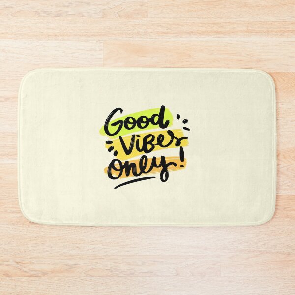 Item preview, Calligraphic Paintbrush Quote Good Vibes Only designed and sold by artPS.