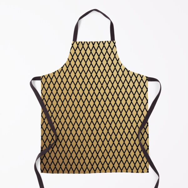 Diamond Pattern | Gold Pattern Apron