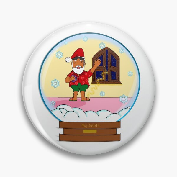 Item preview, Australian Santa Snow Globe - My Santa Your Santa designed and sold by inclusive-kids.