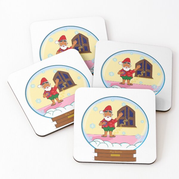 Item preview, Australian Santa Snow Globe - My Santa Your Santa designed and sold by inclusive-kids.