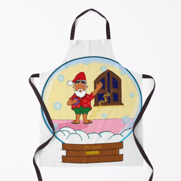 Item preview, Australian Santa Snow Globe - My Santa Your Santa designed and sold by inclusive-kids.