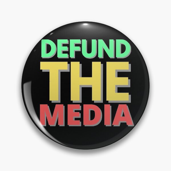 Item preview, Defund The Media Movement designed and sold by Joy Poddar.