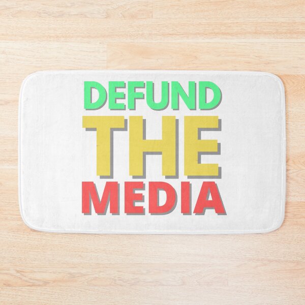 Item preview, Defund The Media Movement designed and sold by Joy Poddar.