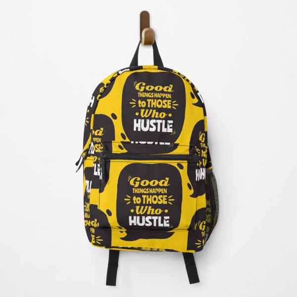 Item preview, Calligraphic Paintbrush Quote Good Things Happen To Those Who Hustle designed and sold by artPS.