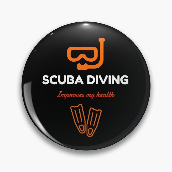 Item preview, Scuba Diving Improves My Health designed and sold by Belcibol.