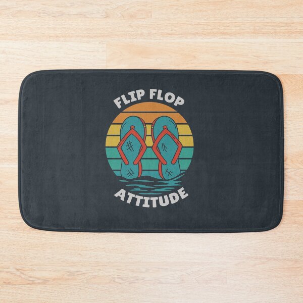 Item preview, FLIP FLOP ATTITUDE designed and sold by Delicious Design ⭐⭐⭐⭐⭐.