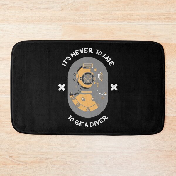 Item preview, It's never too late to be a diver designed and sold by Belcibol.