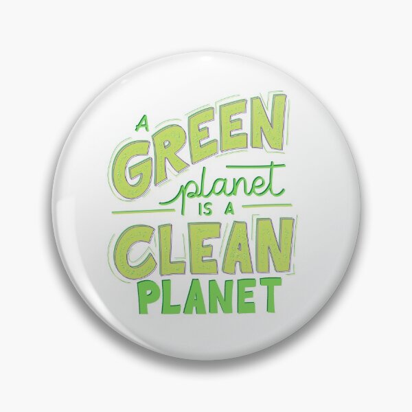 Item preview, A Green Planet is a Clean Planet - T-Shirt designed and sold by RidingShirt.