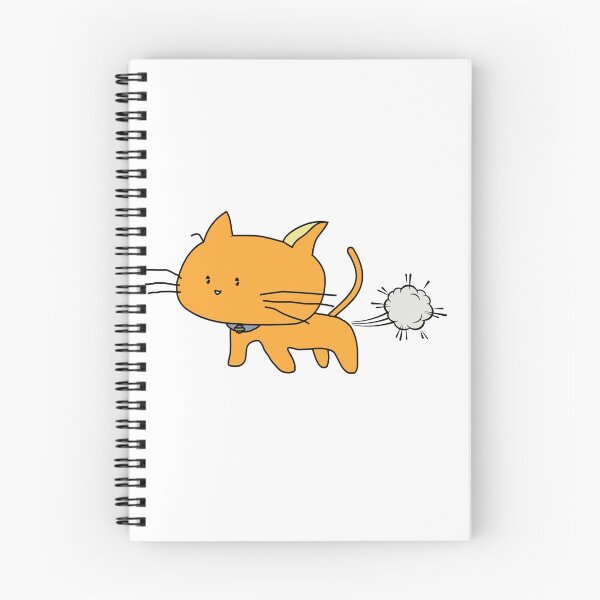 Item preview, Cute Cat Fart designed and sold by cannevas.