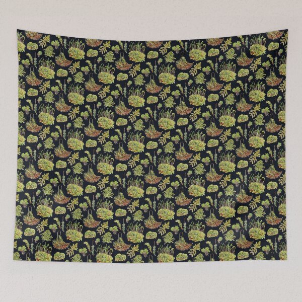 Item preview, Mosses - Night designed and sold by beccaboyce.