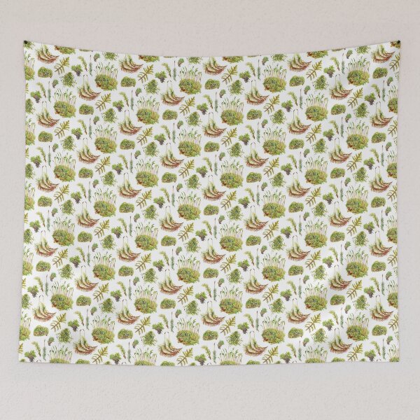 Item preview, Mosses - White designed and sold by beccaboyce.