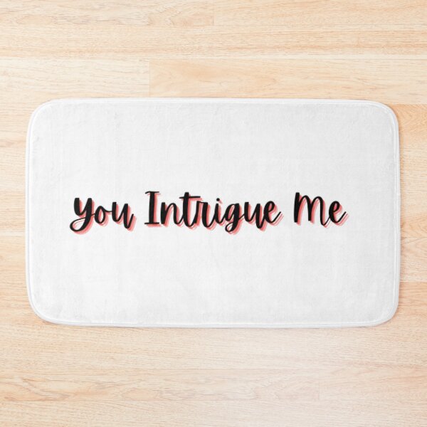 Item preview, You Intrigue Me designed and sold by laurasticks.