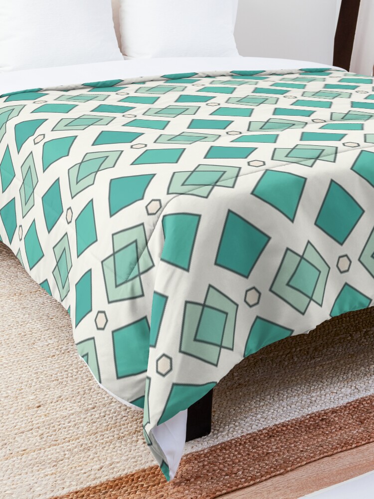 Alternate view of Abstract pattern Comforter