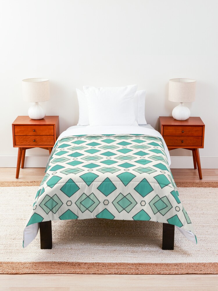 Alternate view of Abstract pattern Comforter