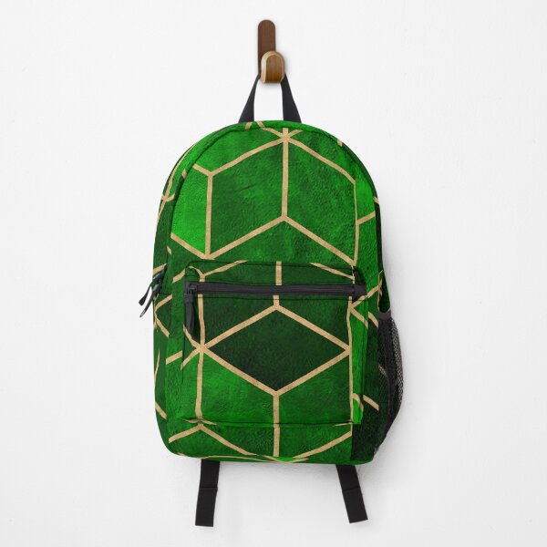 Item preview, Emerald and Gold cubes - geometric shapes designed and sold by argupta15115.