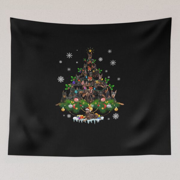 Item preview, Doberman Christmas Tree Xmas Gift designed and sold by chetme.