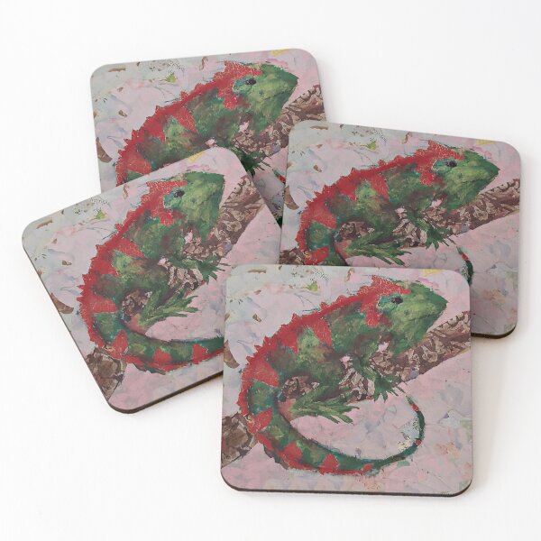 Item preview, Iguana de papel rasgado designed and sold by RDBcreations.