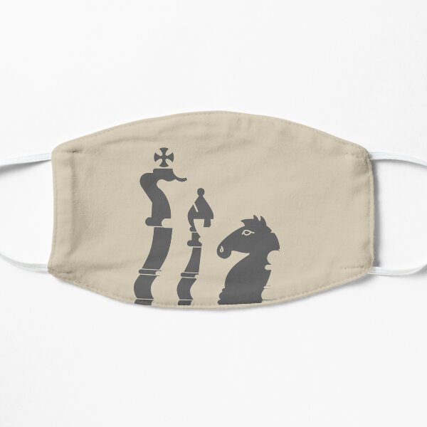 Chess Pawns Flat Mask