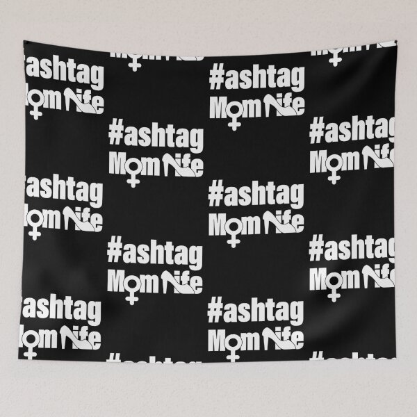 Item preview, Hashtag Mom Life The Joys of Motherhood Parenthood designed and sold by GravitiTees.