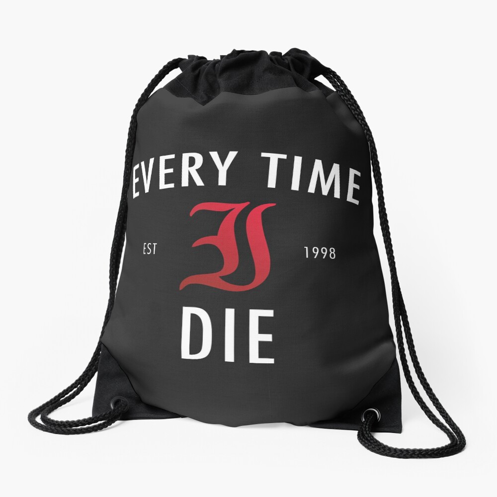 Every Time I Die 'Hot Damn' Shirt Drawstring Bag