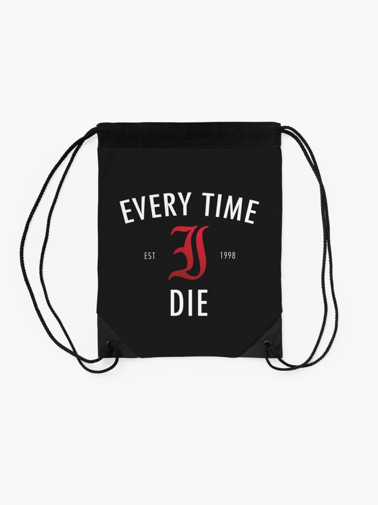 Alternate view of Every Time I Die 'Hot Damn' Shirt Drawstring Bag