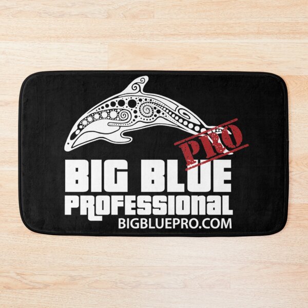Item preview, Big Blue Diving Pro White Logo designed and sold by BigBlueDiving.