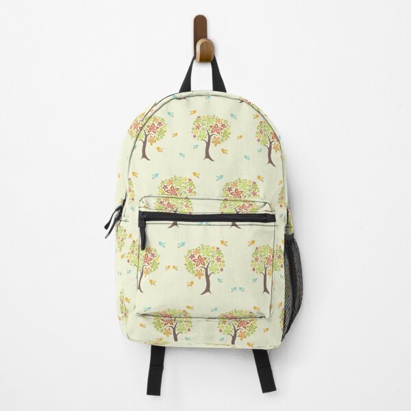 Item preview, Pattern of trees and birds designed and sold by Gaspar Avila.