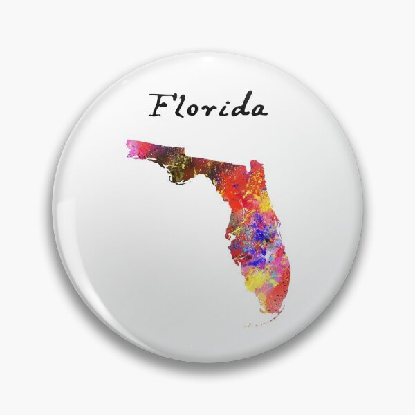 Item preview, Florida Watercolor design map quote definiton designed and sold by vividpixelusa.