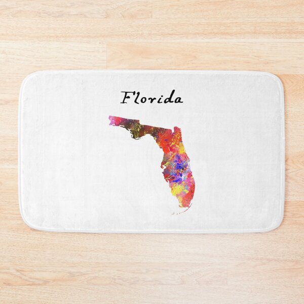 Item preview, Florida Watercolor design map quote definiton designed and sold by vividpixelusa.