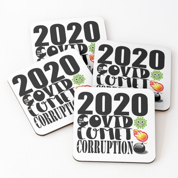 Item preview, 2020 The Year of Covid the Comet and Corruption I survived designed and sold by Astronomize.