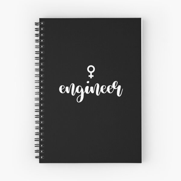 Item preview, Female Engineer (black) designed and sold by griffics.