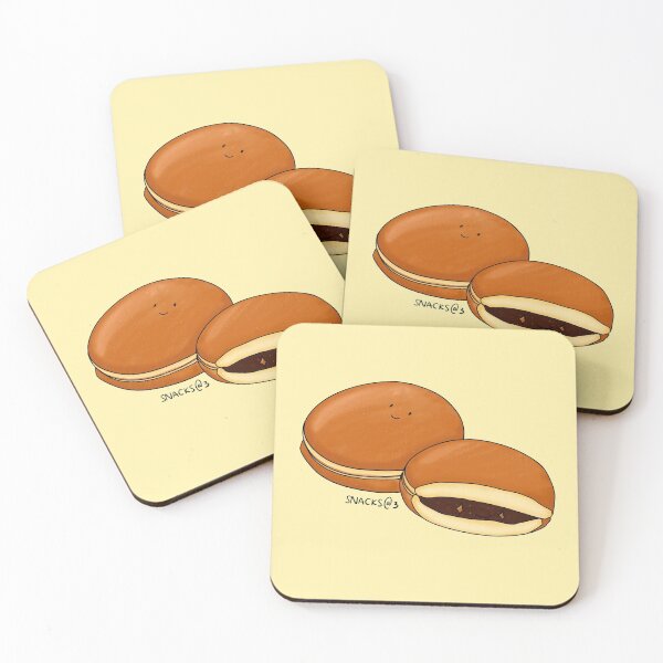 Item preview, Delicious dorayaki with azuki bean paste filling designed and sold by Snacks-At-3.