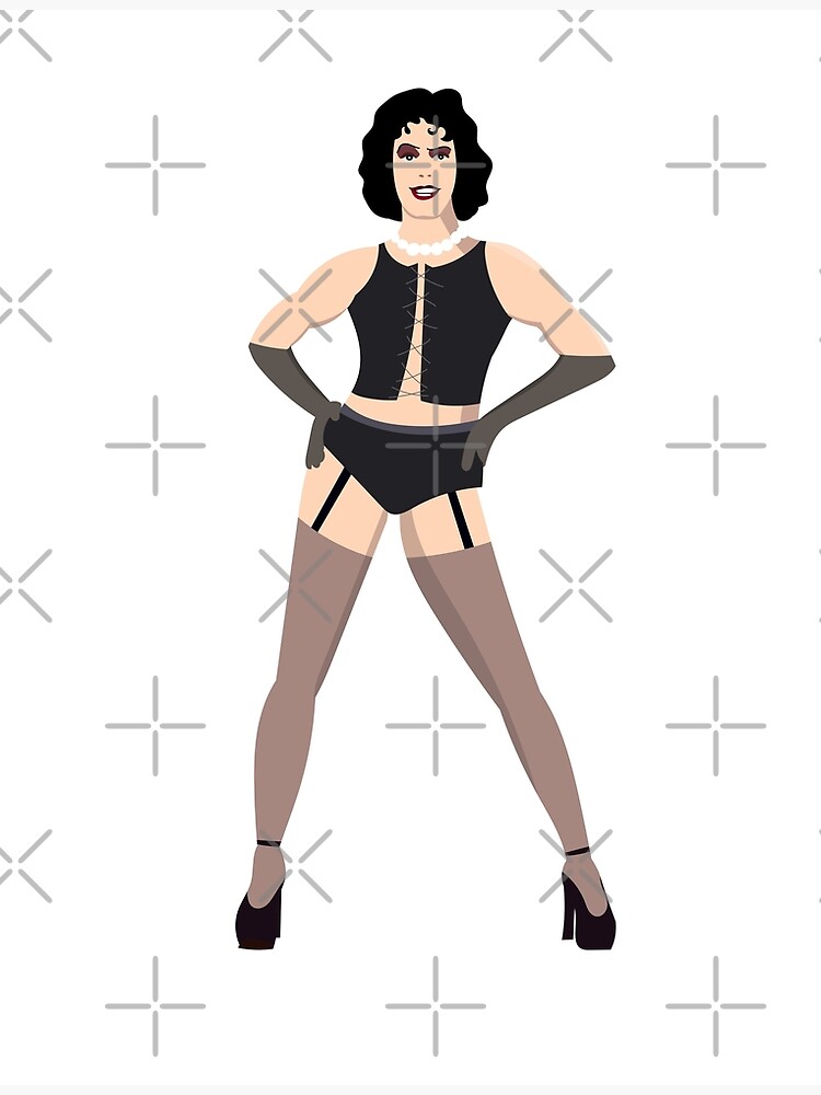 Rocky Horror Picture Show Dr Frank N Furter Framed Art Print By LemonbatStudio Redbubble