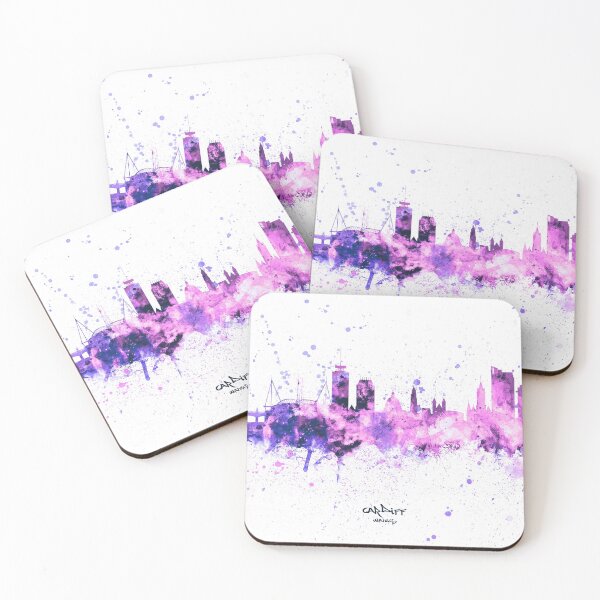Item preview, Cardiff Wales Skyline designed and sold by ArtPrints.
