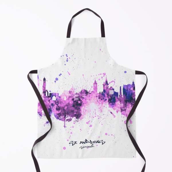 Item preview, St Andrews Scotland Skyline designed and sold by ArtPrints.