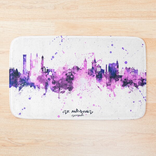 Item preview, St Andrews Scotland Skyline designed and sold by ArtPrints.
