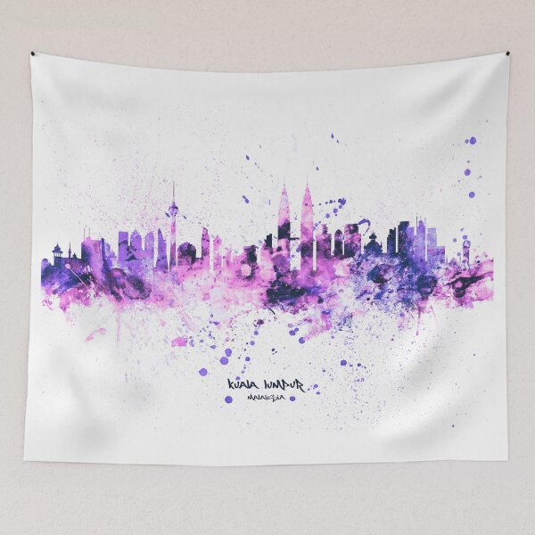 Item preview, Kuala Lumpur Malaysia Skyline designed and sold by ArtPrints.