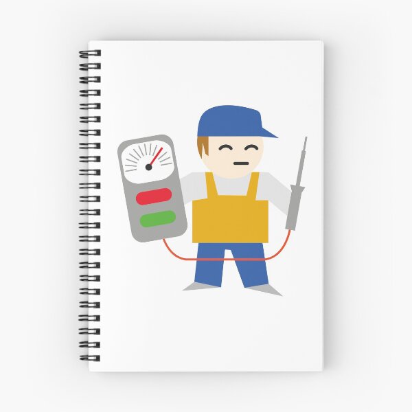 Item preview, Work Character – Electrician designed and sold by stirlingwork.