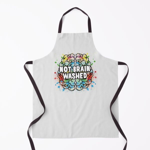 Item preview, NOT brain washed designed and sold by OffbeetShirts.